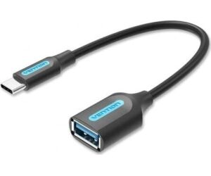 Adaptador USB 3.1 Tipo-C Vention CCVBB/ USB Tipo-C Macho - USB Hembra