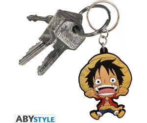 Llavero pvc abystyle luffy super deformed