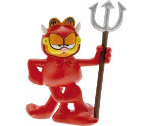 Figura plastoy series tv garfield garfield demonio pvc