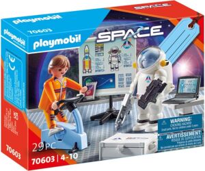 Playmobil set entrenamiento astronautas