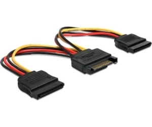 Delock Cable Alimentacion 1 SATA A 2 SATA