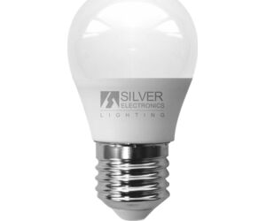 Bombilla led silver electronic eco esferica 5w=35w -  e27 -  3000k -  399 lm -  180 -  luz calida -  a+