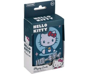 Baraja de cartas en caja metalica paladone hello kitty