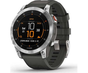 Smartwatch Garmin Epix 2 Plata/grafito