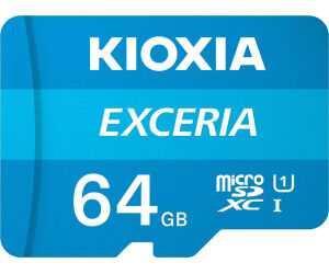 Micro Sd Kioxia 64gb Exceria Uhs-i C10 R100 Con Adaptador