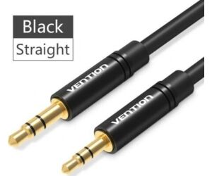 Cable Audio Estereo Jack 3.5/m Jack 2.5/h 2 M Negro Vention