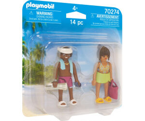 Playmobil figuras pareja de vacaciones