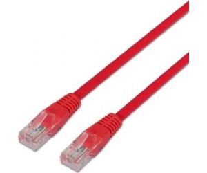 Cable de Red RJ45 UTP Aisens A135-0240 Cat.6/ 3m/ Rojo