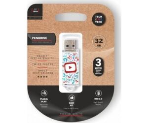 Pendrive 32GB Tech One Tech Video Dream USB 2.0