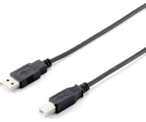 Cable impresora equip usb a -  usb b -  macho - macho -  3m -  negro