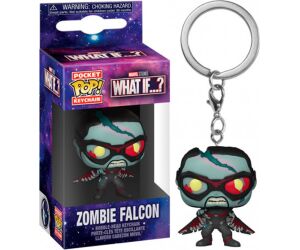 Funko pop keychain llavero marvel what if falcon zombie 57401