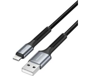 Cable 2.0 Usb A Lightning 1 M Negro/gris Vention