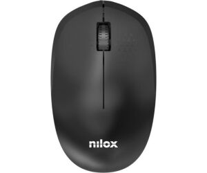 Nilox Ratn Wireless, 1000 DPI, 3 botones, Negro