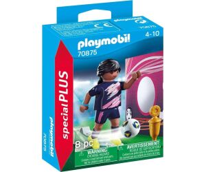 Playmobil special plus futbolista con muro de gol