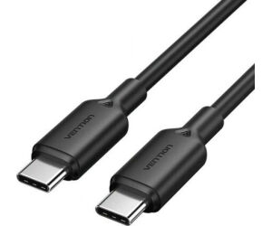 Cable Usb-c A Usb-c 2.0 3a 1 M Negro Vention