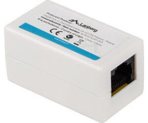 Adaptador cat6 lanberg utp rj45 hembra  - hembra