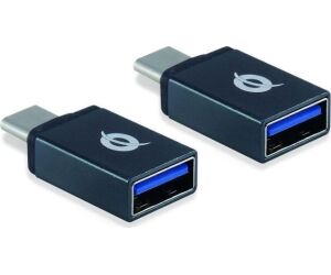 Kit adaptadores conceptronic usb tipo c 3.1 macho a usb a 3.1 hembra otg 5gb - s pack 2 unidades