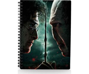 Libreta efecto 3d sd toys harry potter harry vs voldemort