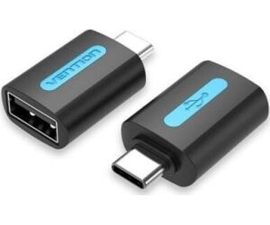 Adaptador USB 2.0 Vention CDTB0/ USB Tipo-C Macho - USB Hembra