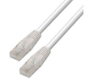 Cable de Red RJ45 UTP Aisens A133-0200 Cat.5e/ 5m/ Blanco