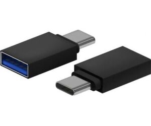 Adaptador USB 3.2 Aisens A108-0717/ USB Hembra - USB Tipo-C Macho/ Negro