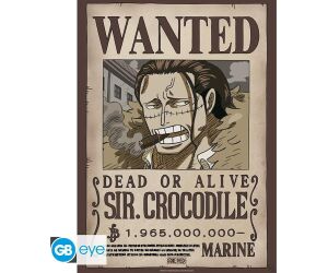 Poster gb eye one piece wanted crocodile wano