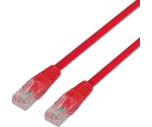 Cable de Red RJ45 UTP Aisens A135-0239 Cat.6/ 2m/ Rojo