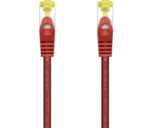 Cable Red Aisens Latiguillo Rj45 Lszh Cat.7 Sftp Pimf 1.0m Rojo