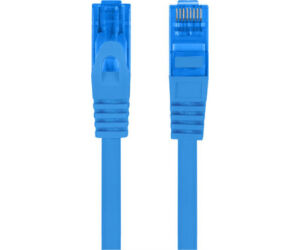 Cable red equip latiguillo rj45 u -  utp cat6 1m azul