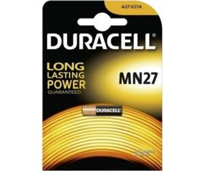 Pila A27 Duracell MN27/ 12V/ Alcalinas