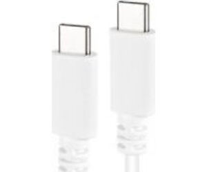 Cable USB 2.0 Tipo-C Nanocable 10.01.2301-L150-W/ USB Tipo-C Macho - USB Tipo-C Macho/ 480Mbps/ 1.5m/ Blanco