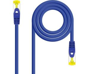 Cable de Red RJ45 SFTP Nanocable 10.20.1900-L25-BL Cat.6A/ LSZH/ 25cm/ Azul