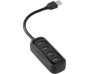 Hub USB Vention VAS-J43-B100/ 4xUSB/ 1m