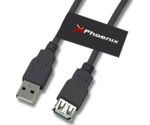 Cable USB 2.0 Impresora Vention COQBF/ USB Tipo-B Macho - USB Macho/ 480Mbps/ 1m/ Negro