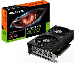 Tarjeta Grafica Gigabyte Rtx 4070 Windforce 2x Oc V2 12gb