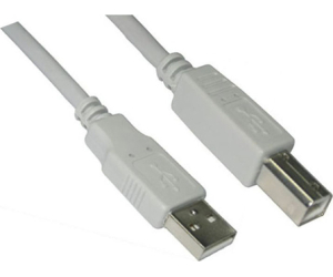 Cable nanocable conversor usb - a a usb - b macho - macho beige 1.8m impresora