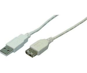 Cable Extensor Usb 2m Amacho-ahembra Logilink