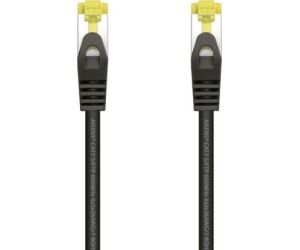 Cable de Red RJ45 SFTP Aisens A146-0484 Cat.7/ 25cm/ Negro