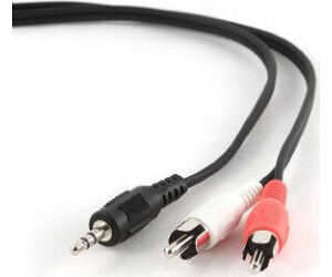 Gembird Cable Audio 3.5mm(M) a 2 RCA(M) 2.5 Mts