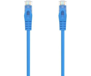 Cable de Red RJ45 AWG24 UTP Aisens A145-0571 Cat.6A/ LSZH/ 30cm/ Azul