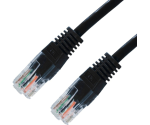 Nanocable CABLE RED LATIGUILLO RJ45 CAT.5E UTP AWG24, NEGRO, 3.0 M