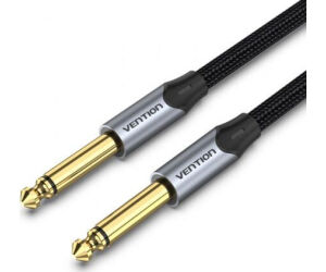 Cable Estreo Vention BASHG/ Jack 6.5 Macho - Jack 6.5 Macho/ 1.5m/ Gris