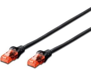 Cable de Red RJ45 UTP Phasak PHK 1701 Cat.6/ 1m/ Negro