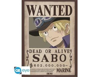 Poster gb eye one piece wanted sabo