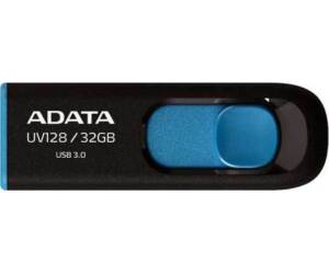 ADATA Lapiz Usb UV128 32GB USB 3.2 Negro/Azul