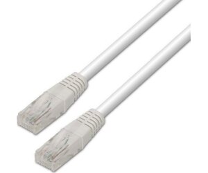 Aisens Cable RJ45 Cat.6 UTP AWG26 CCA Gris 0.5M