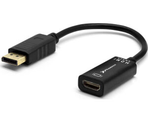 Adaptador hdmi a display port ddp h - m 28.8 cm 4k 30 fps