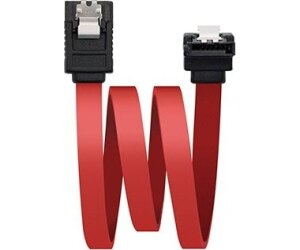 Cable SATA Nanocable 10.18.0301/ SATA Hembra - SATA Hembra/ 50cm/ Rojo