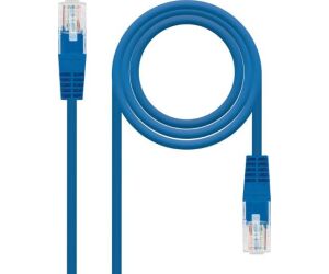 Cable de Red RJ45 UTP Nanocable 10.20.0400-L30 Cat.6/ 30cm/ Azul