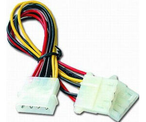 CABLE INTERNO GEMBIRD MOLEX 4 PIN 1x MACHO 2x HEMBRA